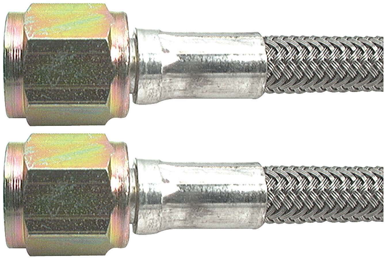 Allstar Performance All46400-18 18" 4 An Braided Brake Line   18  4 An Braided