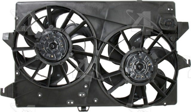 Four Seasons Dual Radiator And Condenser Fan Assembly P/N:75282  Dual Radiator