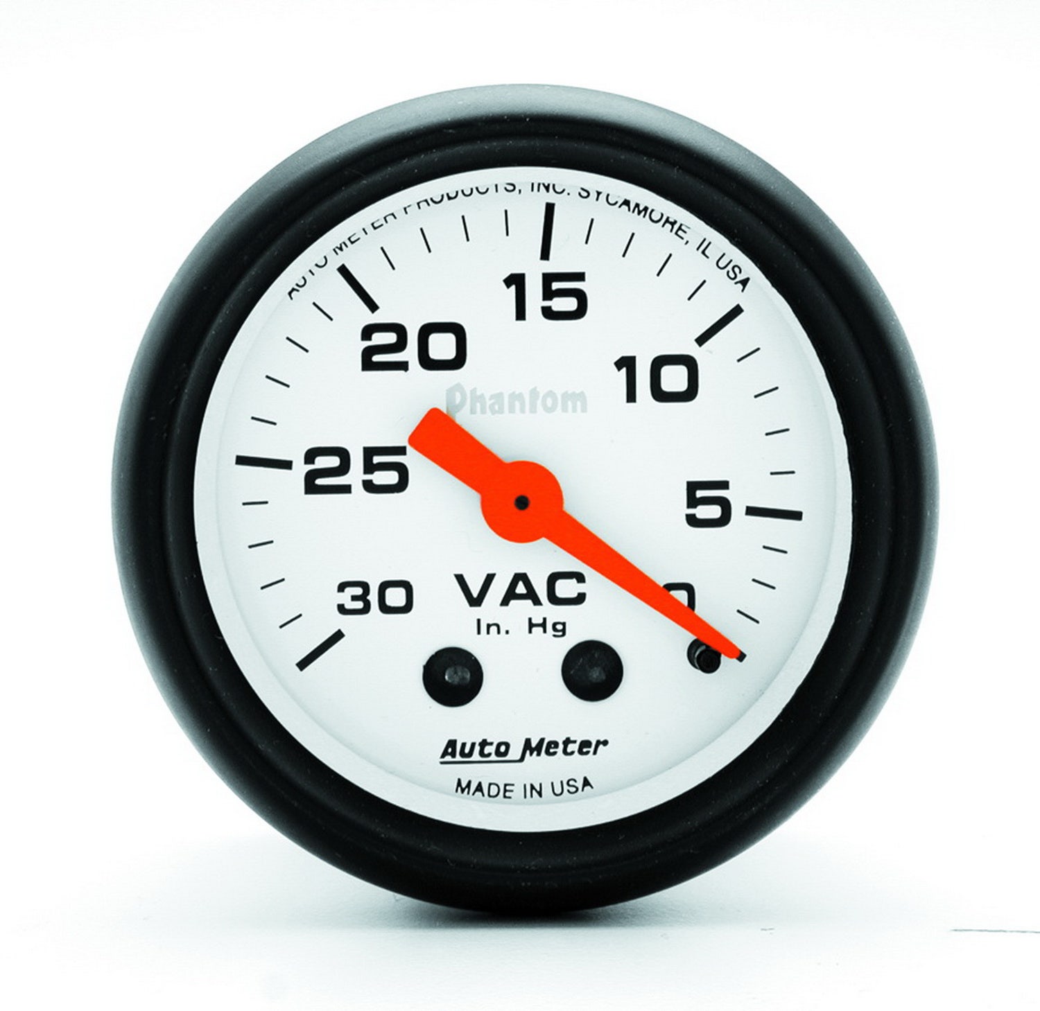 Autometer 5784 Phantom Mechanical Vacuum Gauge Auto Meter Products 5775 Gauge