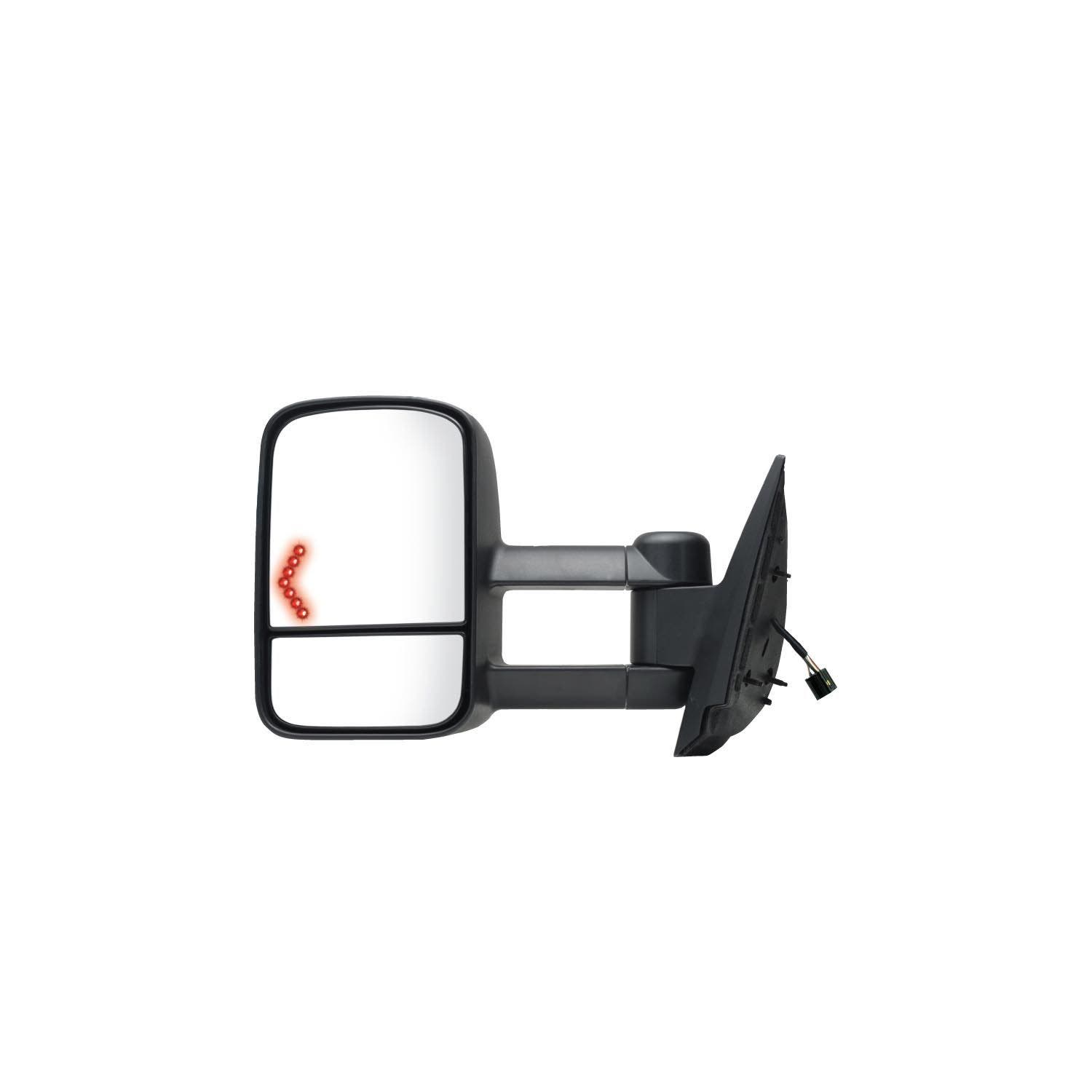 Fit System 62094G Driver Side Towing Mirror For Avalanche, Silverado 1500,