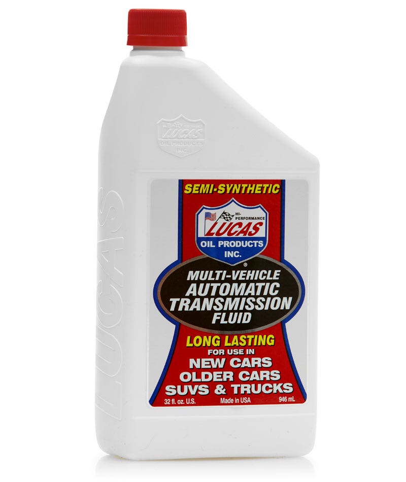 Lucas Oil 10418 Semi-Synthetic Multi-Vehicle Automatic Transmission Fluid - 1