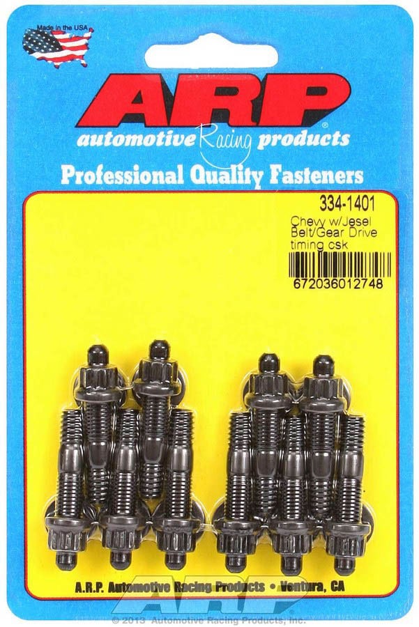 Arp 334-1401 Timing Cover Stud Kit For Small Block Chevy Arp  Timing Cover Stud