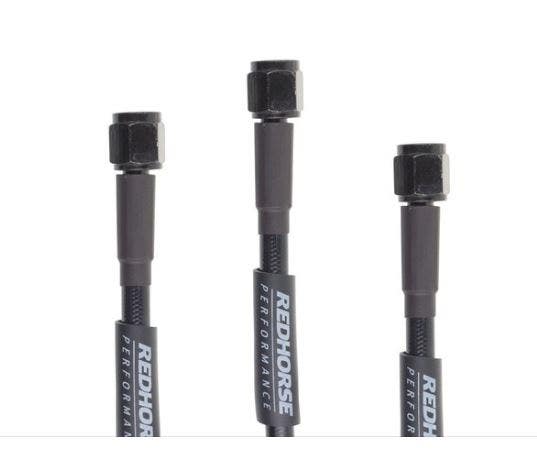 Redhorse Performance 3302-03-48 Pre-Assembled Brake Line (Black), 1 Pack