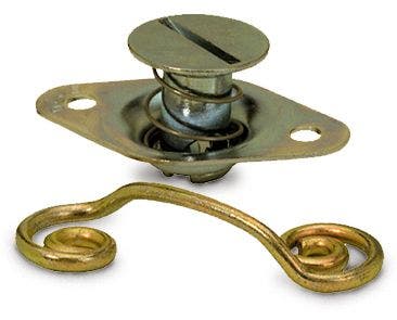Quick Fastener, Self Ejecting, 5/16 In X .500, Steel, Silver  Performance