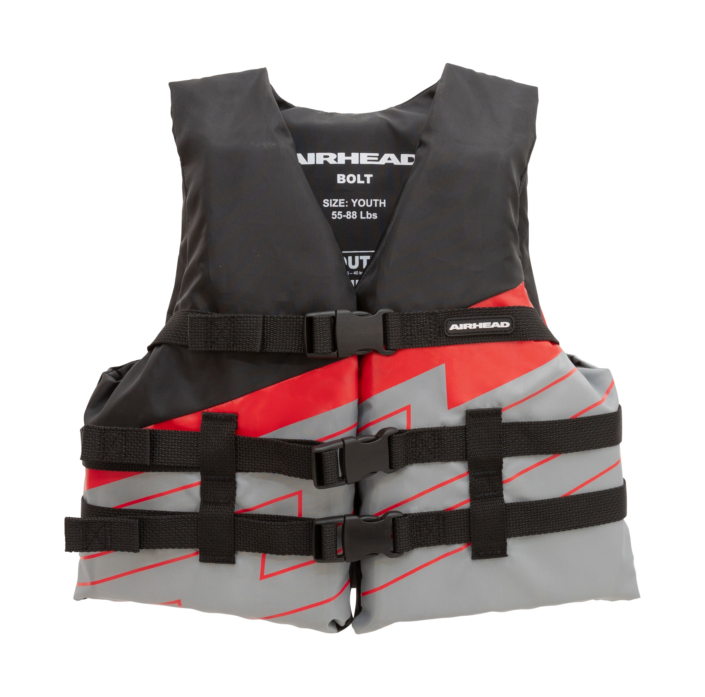 Airhead Bolt 4-Buckle Life Vest - Youth Airhead Bolt 4-Buckle Life Vest - Youth
