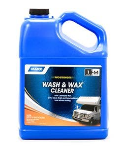 Camco Wash & Wax Cleaner For Rvs, Trailers, And Vehicles - Contains 100%