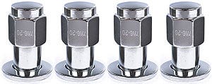 Cragar Wheel Cragar Rim Wheel # 277214 7/16Rh-Lug Nut S/S 4/Pk  Wheel  Rim Wheel