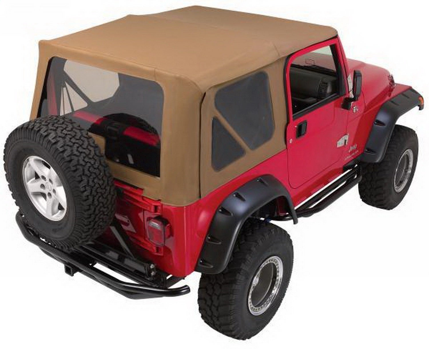 Rampage 68817 Complete Soft Top Kit Fits 97-06 Wrangler (Tj)   Complete Soft Top