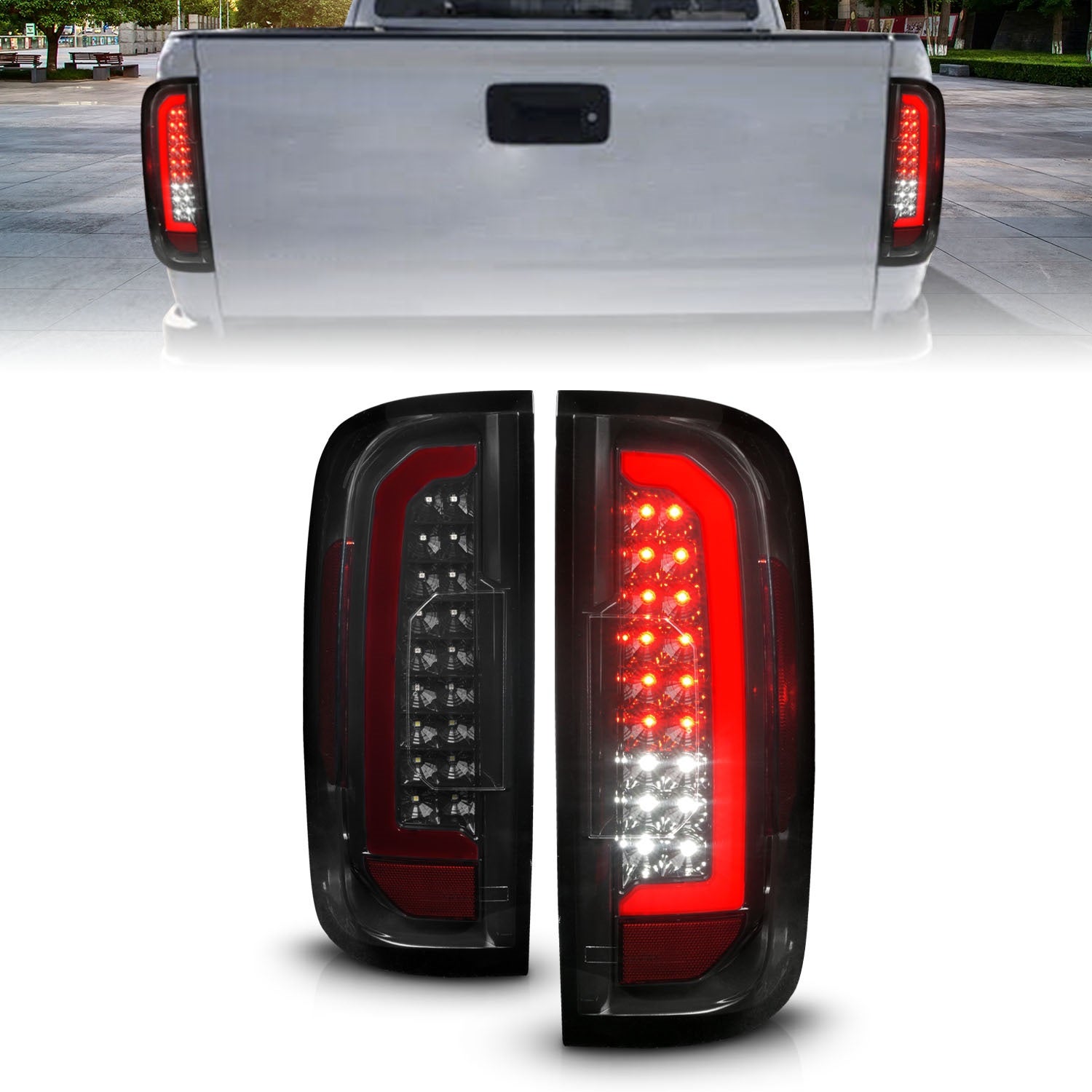 Anzo Usa 311433 Tail Light Assembly Fits 15-22 Colorado   Tail Light Assembly