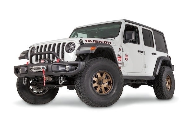 Warn 102355 Low Grille Guard Tube Fits 18-20 Gladiator Wrangler (Jl)   Low