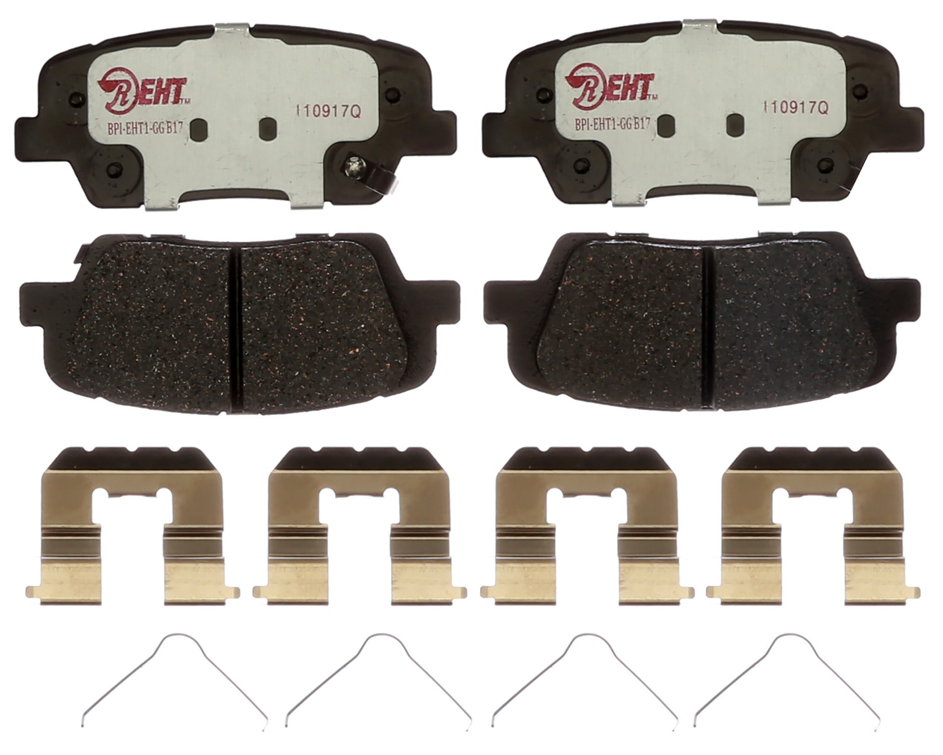 Raybestos Brakes Disc Brake Pad Set P/N:Eht1916h  Disc Brake Pad Set P/N: