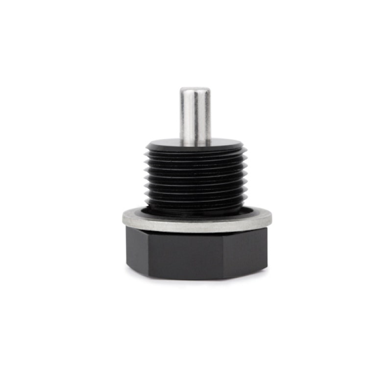 Mishimoto Magnetic Oil Drain Plug M20 X 1.5, Black  Magnetic Oil Drain Plug M20