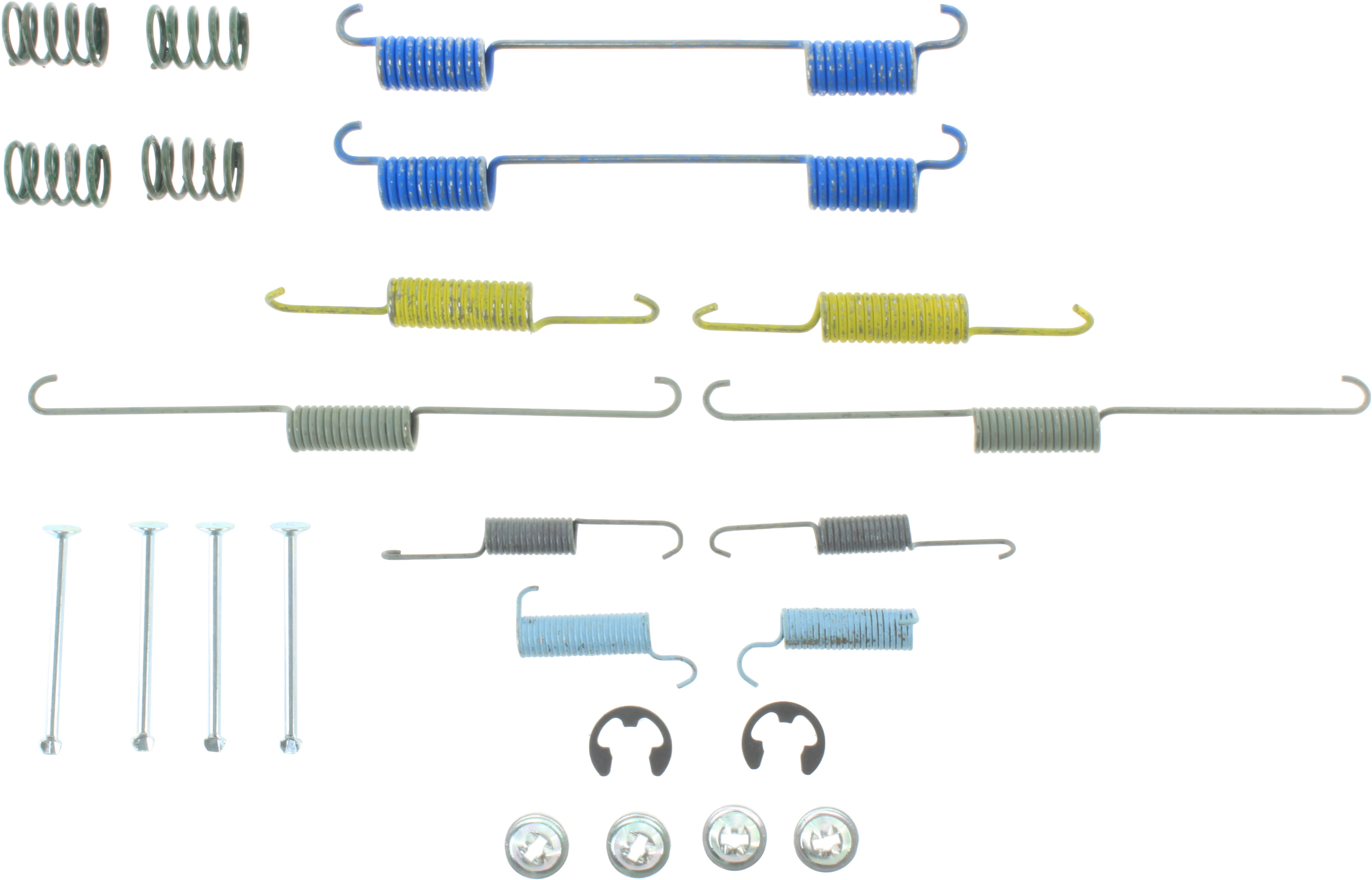 Centric Parts Drum Brake Hardware Kit P/N:118.50005  Drum Brake Hardware Kit