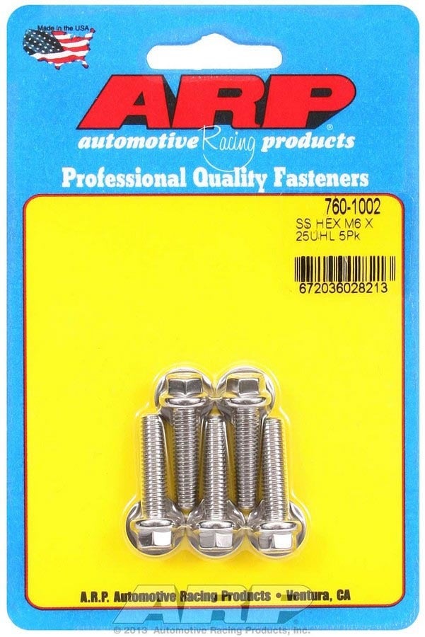 Arp (760-1002) Hex Bolt, Stainless Steel Arp () Hex Bolt, Stainless Steel