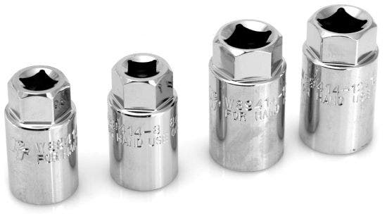 Performance W89414 4-Piece Metric Stud Puller Set   Stud Removal Tool;