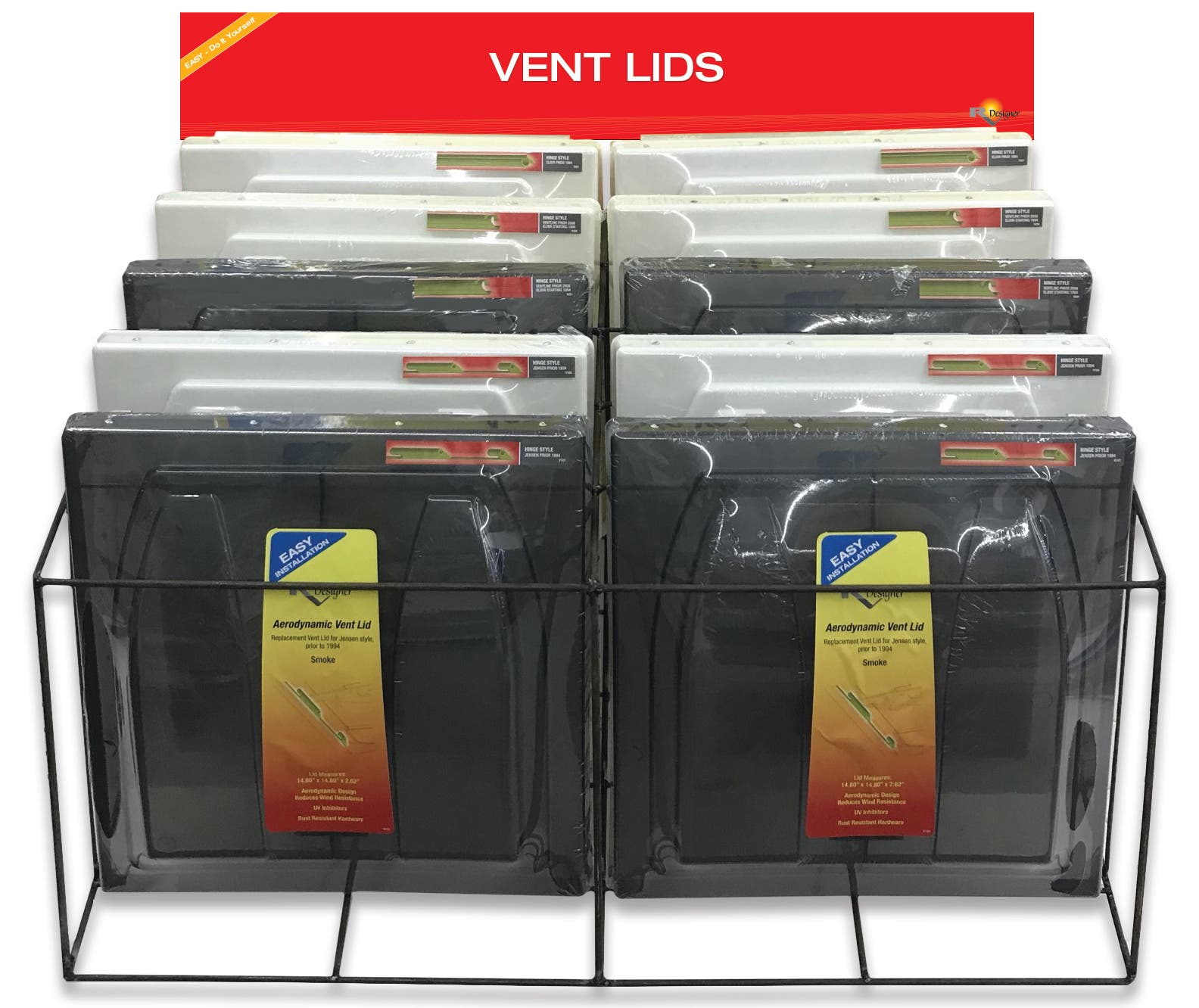 Rv Designer Collection Black Standard L602 Magnetic Catch W/Plate 10 Lbs. Oblong