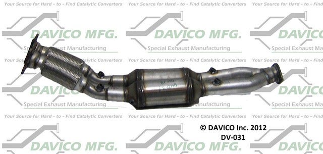 Davico Mfg Catalytic Converter P/N:Dv-031  Catalytic Converter P/N: