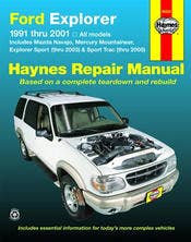 Ford Explorer 91-2001, Incl Mazda Navajo/Mercury Mountaineer (Haynes Repair