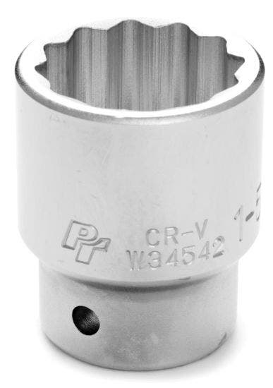Performance Tool W34542 3/4" Drive 12-Point Sae Standard Socket, 1-5/16"   3/4