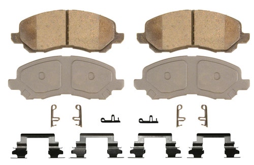 Wagner Brake Disc Brake Pad Set P/N:Qc866 Thermoquiet Brake Pad  Recommended Use