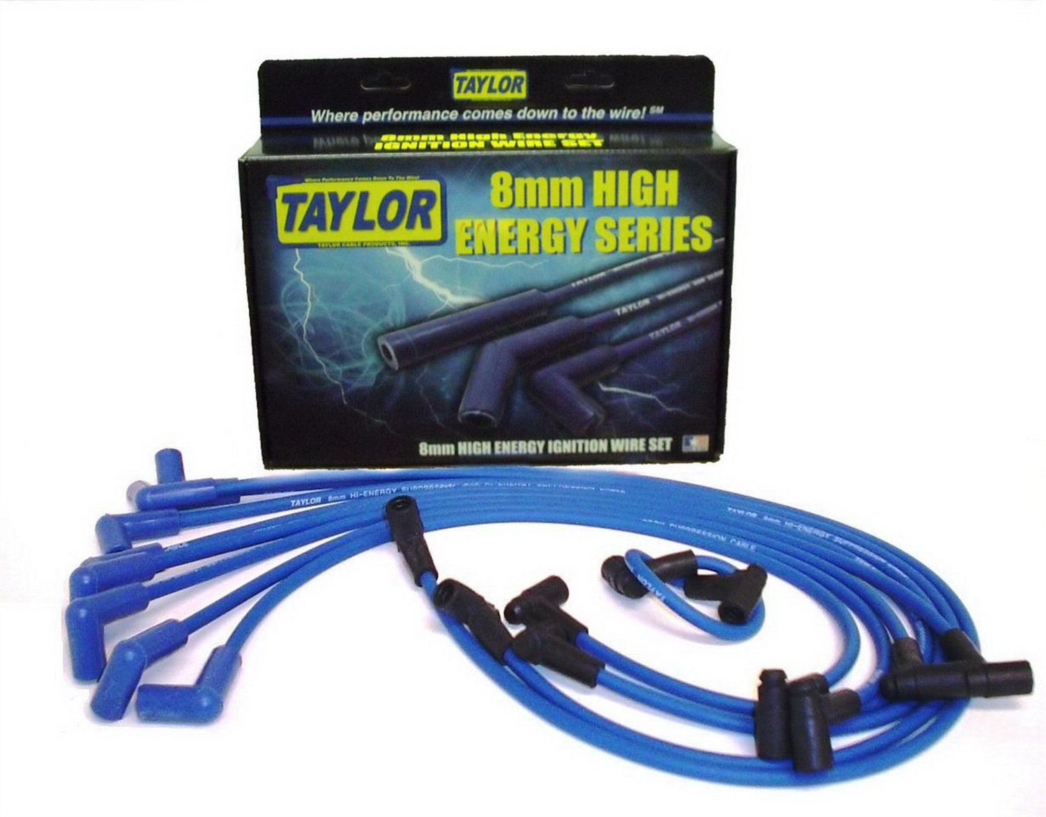 Taylor Cable 64628 High Energy 8Mm Ignition Wire Set   Spark Plug Wire Set High