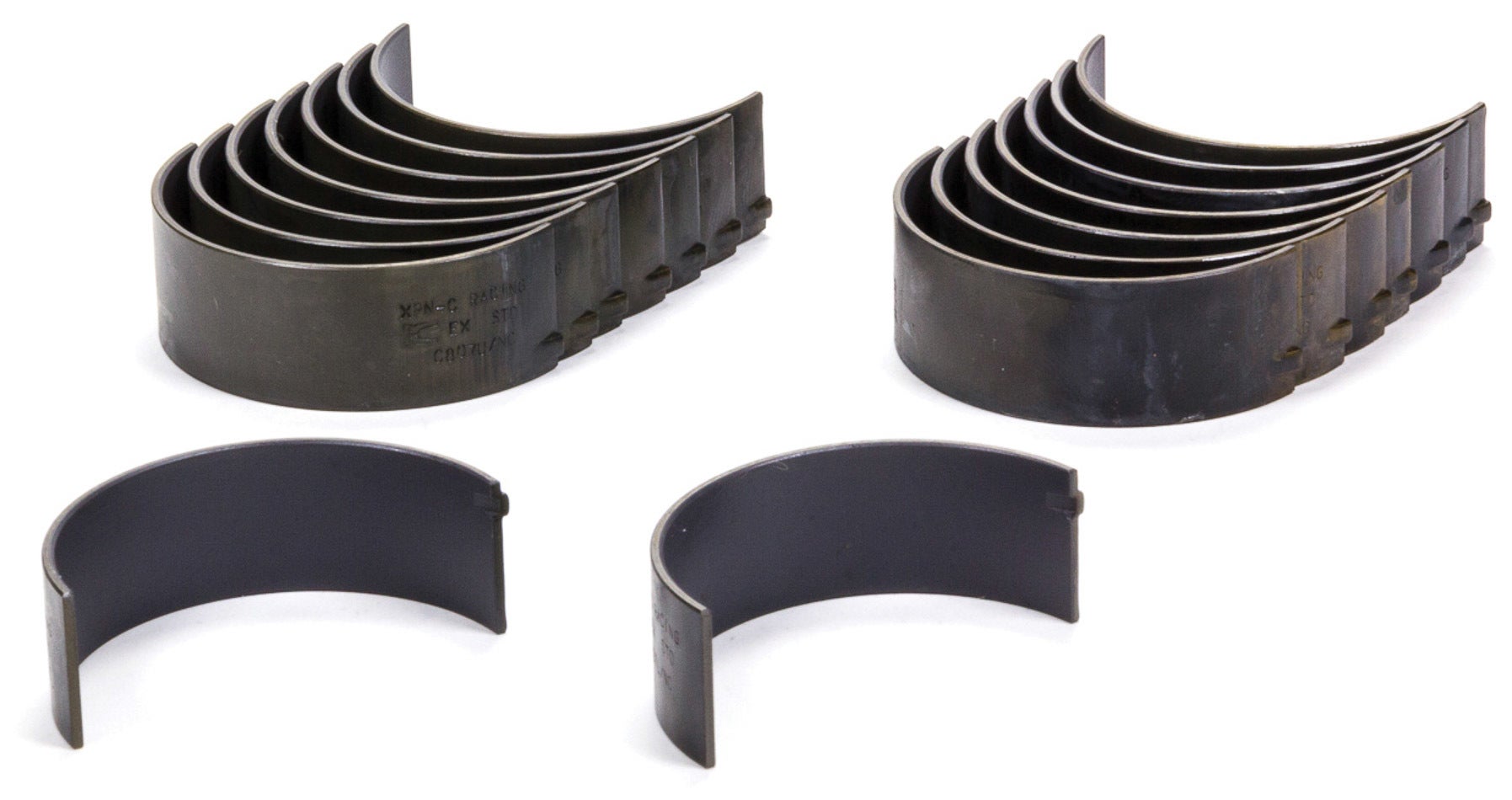 King Bearings Cr 808Xpnc 010 Connecting Rod Bearing, Xp, 0.010 In Undersize,
