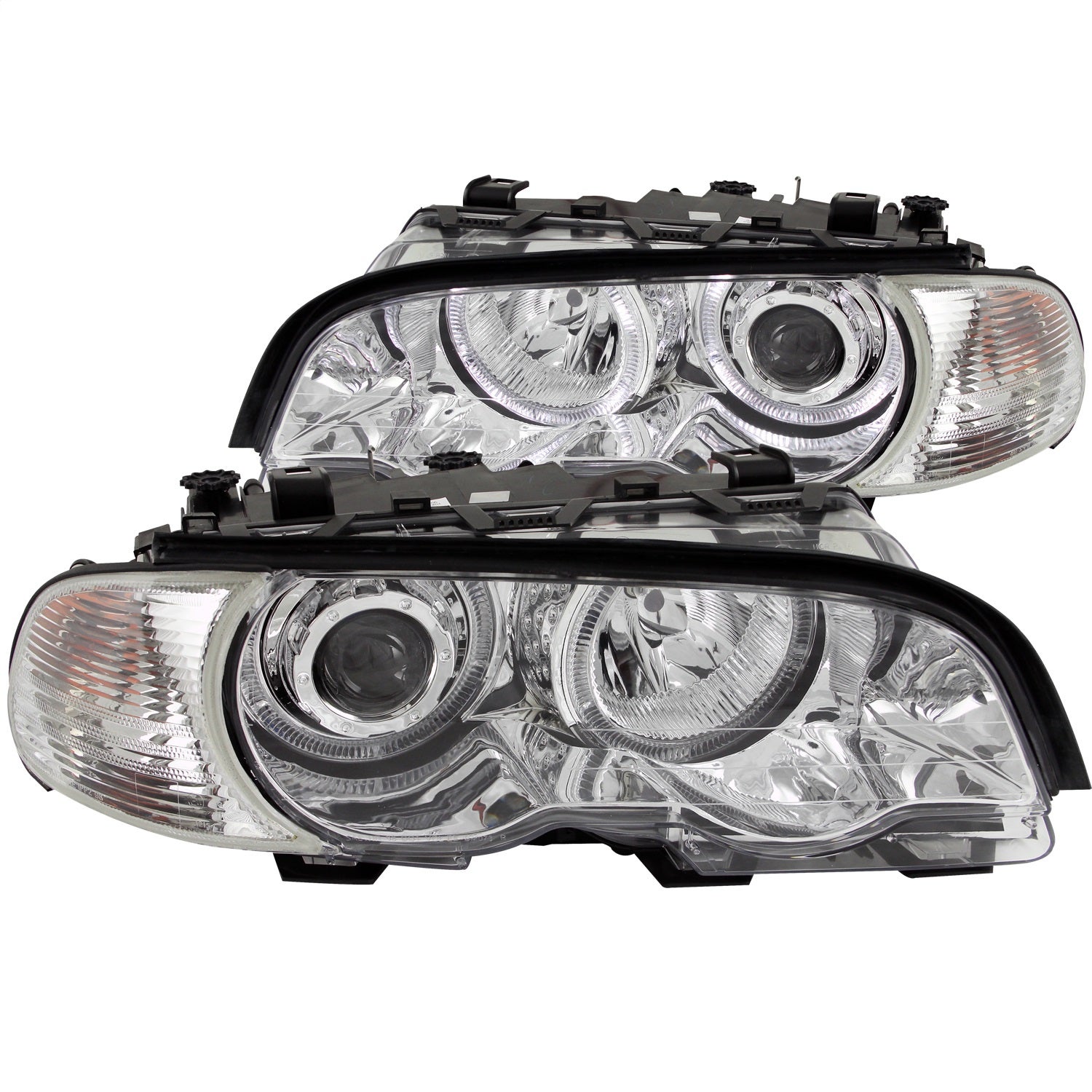 Anzo Usa 121268 Projector Headlight Set W/Halo Fits 323Ci 325Ci 328Ci 330Ci M3