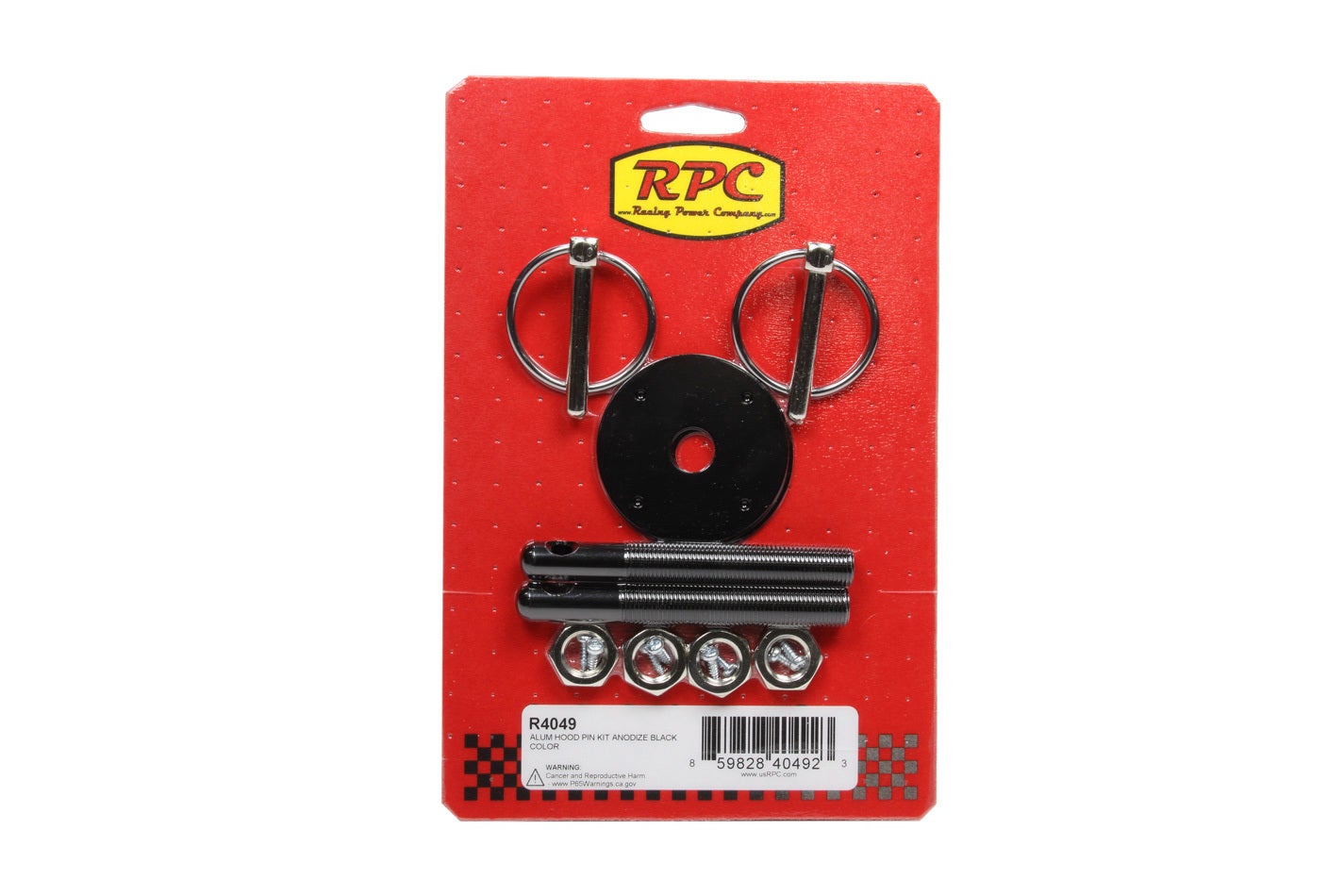 Racing Power R4049 Hood Pin Kit Racing Power  Hood Pin Kit