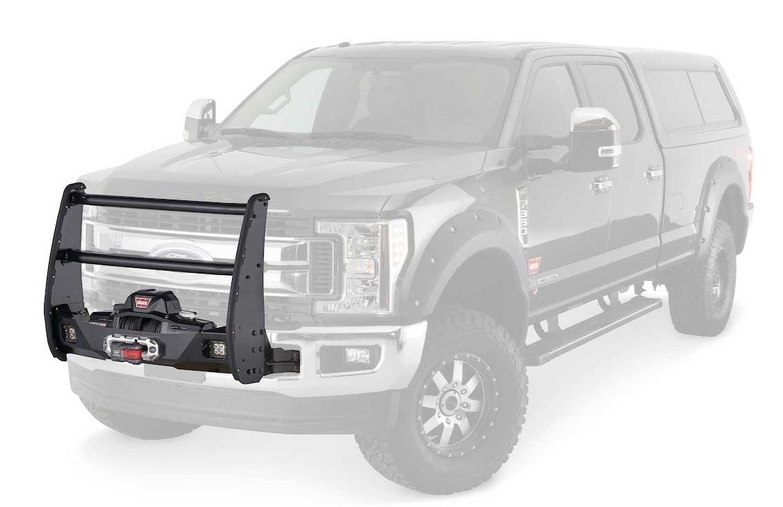 Warn 102957 Gen Iii Trans4mer Grille Guard Fits 17-19 F-550 Super Duty   Gen Iii