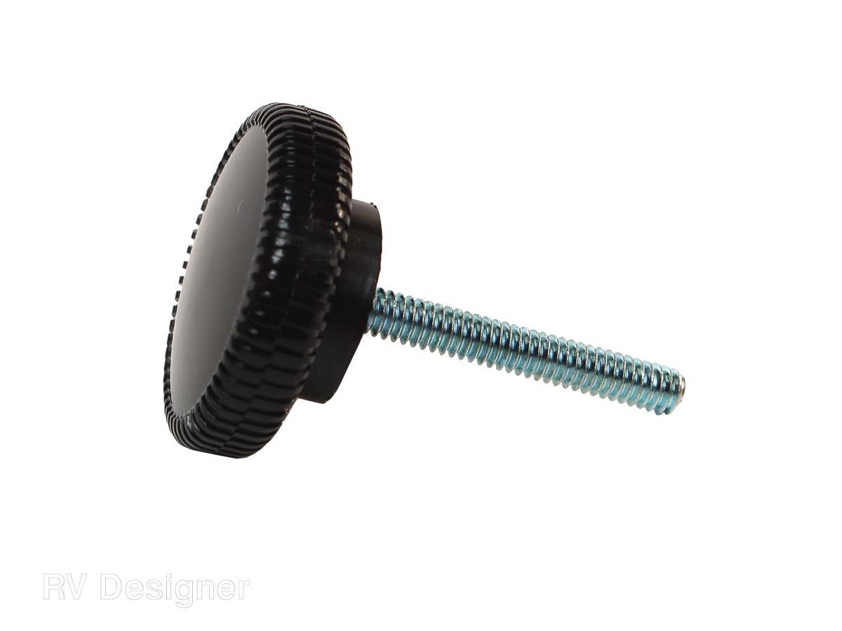 Rv Designer E351, Awning Knob, 1-3/4" Stem, 2 Per Pack, Exterior Hardware