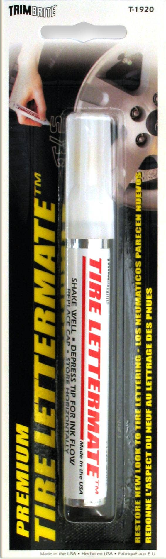Trimbrite T1920 Premi.Tire Lettermate Pen   Tire Marker Tire Lettermate (Tm);