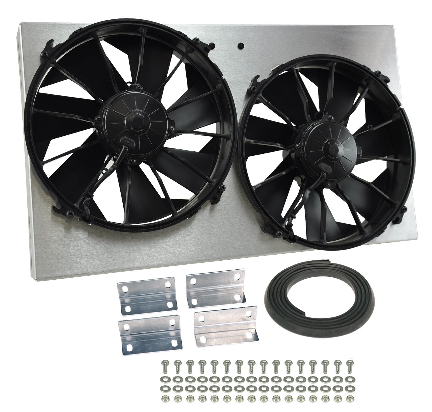 Derale 16825 Electric Radiator Fan Shroud Kit   Electric Radiator Fan Shroud Kit
