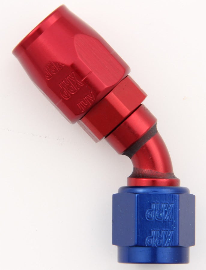 Xrp 204512 Size 12 45 Degree Double Swivel Hose End   Size 12 45 Degree Double