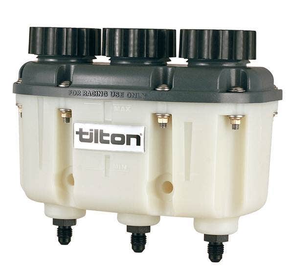 Reservoir Plastic 3-Chamber An-4 Fittings Reservoir Plastic 3-Chamber An-4