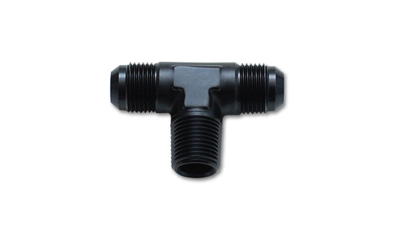 Vibrant Performance 10464 Flare To Pipe Tee Adapter Fitting   Flare To Pipe Tee
