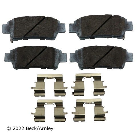 Beck/Arnley Disc Brake Pad Set P/N:085-6700  Disc Brake Pad Set P/N: