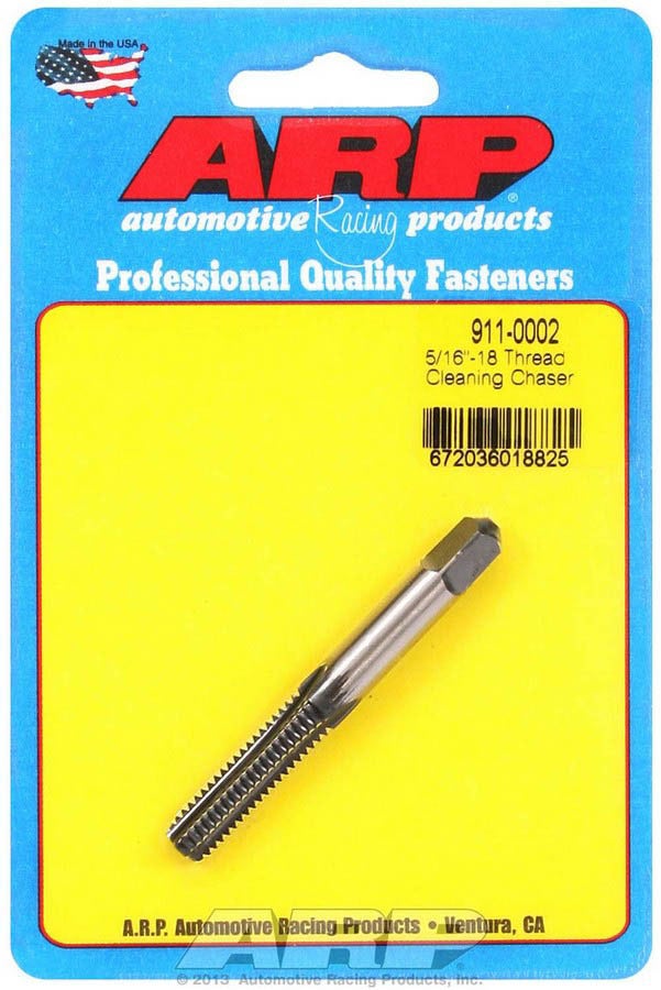Arp Thread Chaser, 5/16-18 In Male Thread, Steel, Universal, Each Arp Thread