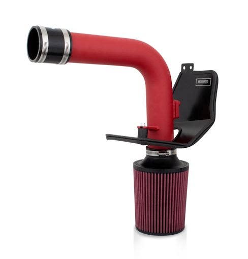 Mishimoto Subaru Wrx/Sti Performance Cold-Air Intake, Wrinkle-Red, 2008-2014