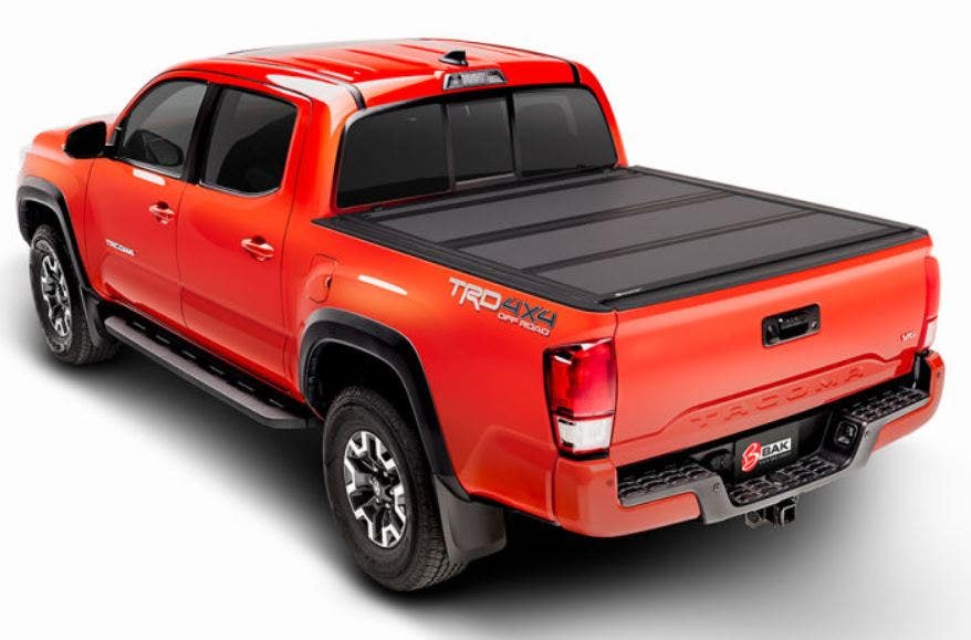 Bak Industries 448407 Bakflip Mx4 Hard Folding Truck Bed Cover Fits 05-15 Tacoma
