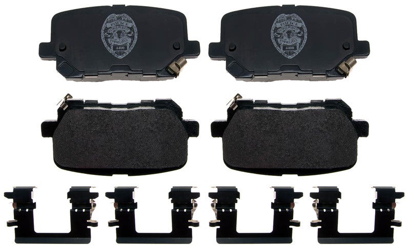 Raybestos Brakes Disc Brake Pad Set P/N:Sp1766pph  Advanced Technology Police