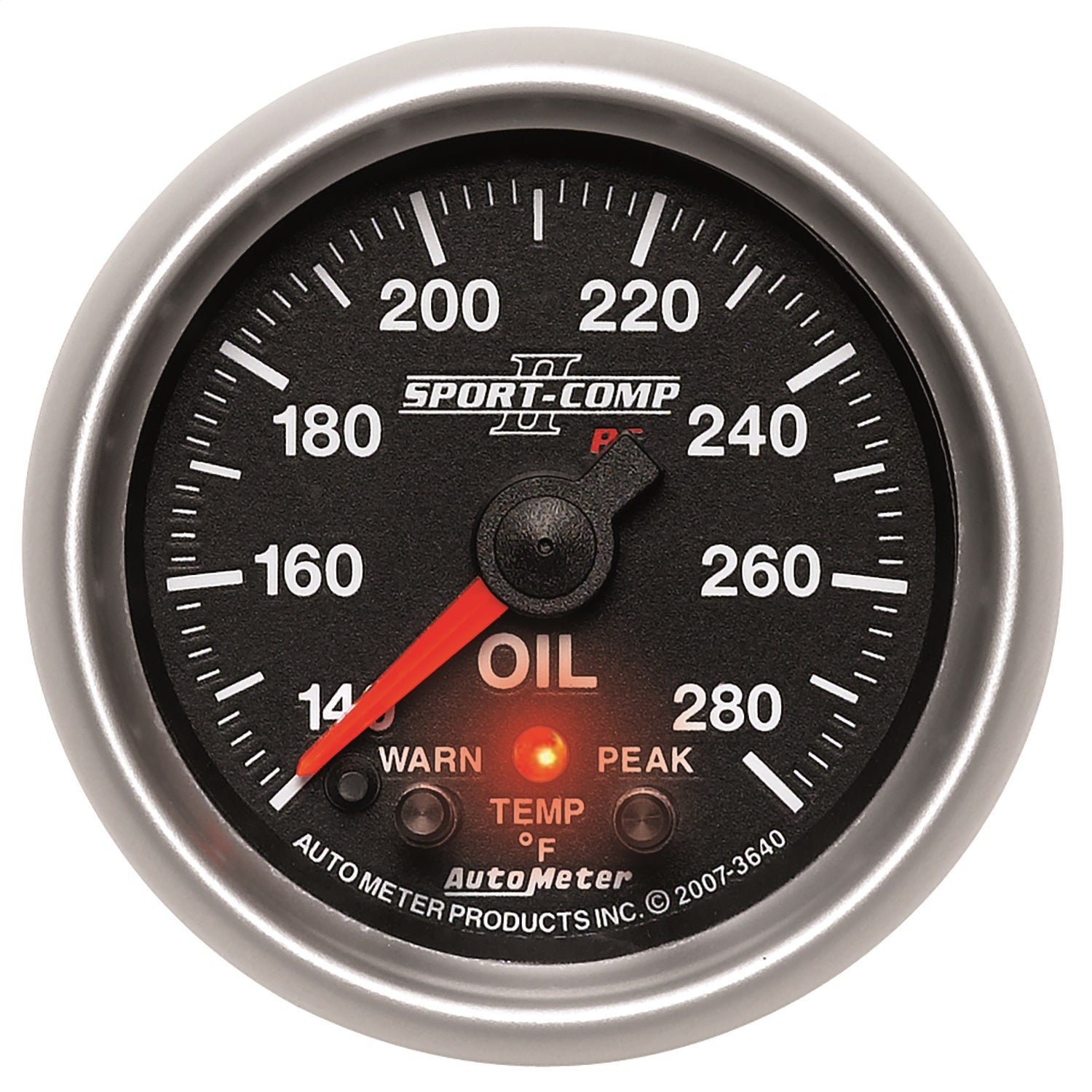 Autometer 3640 Sport-Comp Ii Electric Oil Temperature Gauge   Sport-Comp Ii