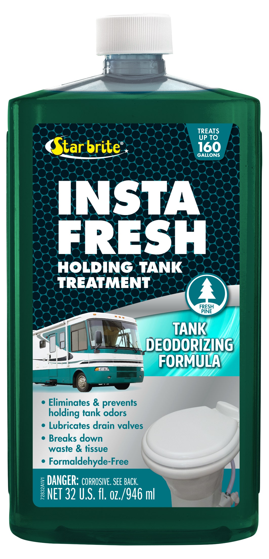 Star Brite Instafresh Holding Tank Treatment Γçô Fresh Pine Scent - 32 Oz