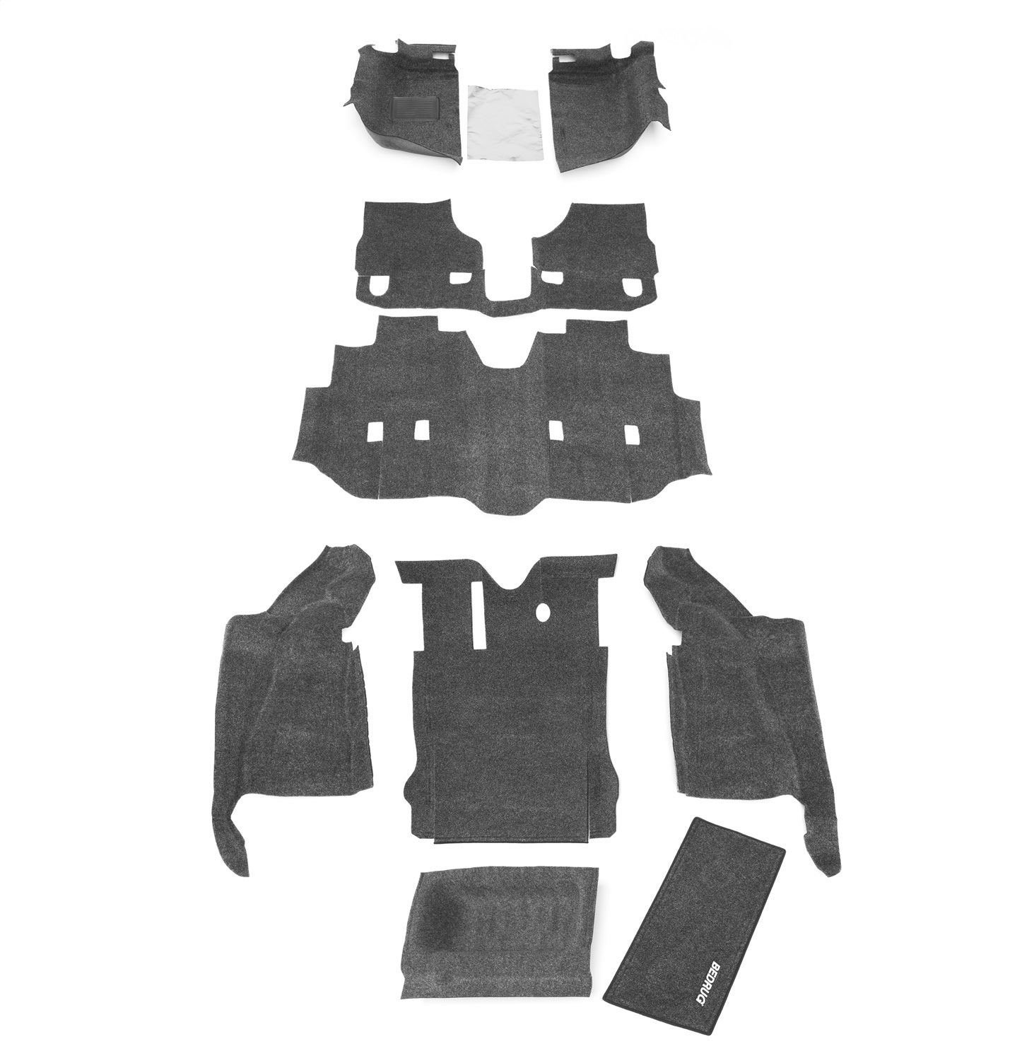 Bedrug Cbrjk112 Bedrug Cargo Kit Fits 11-18 Wrangler (Jk)    Cargo Kit Fits
