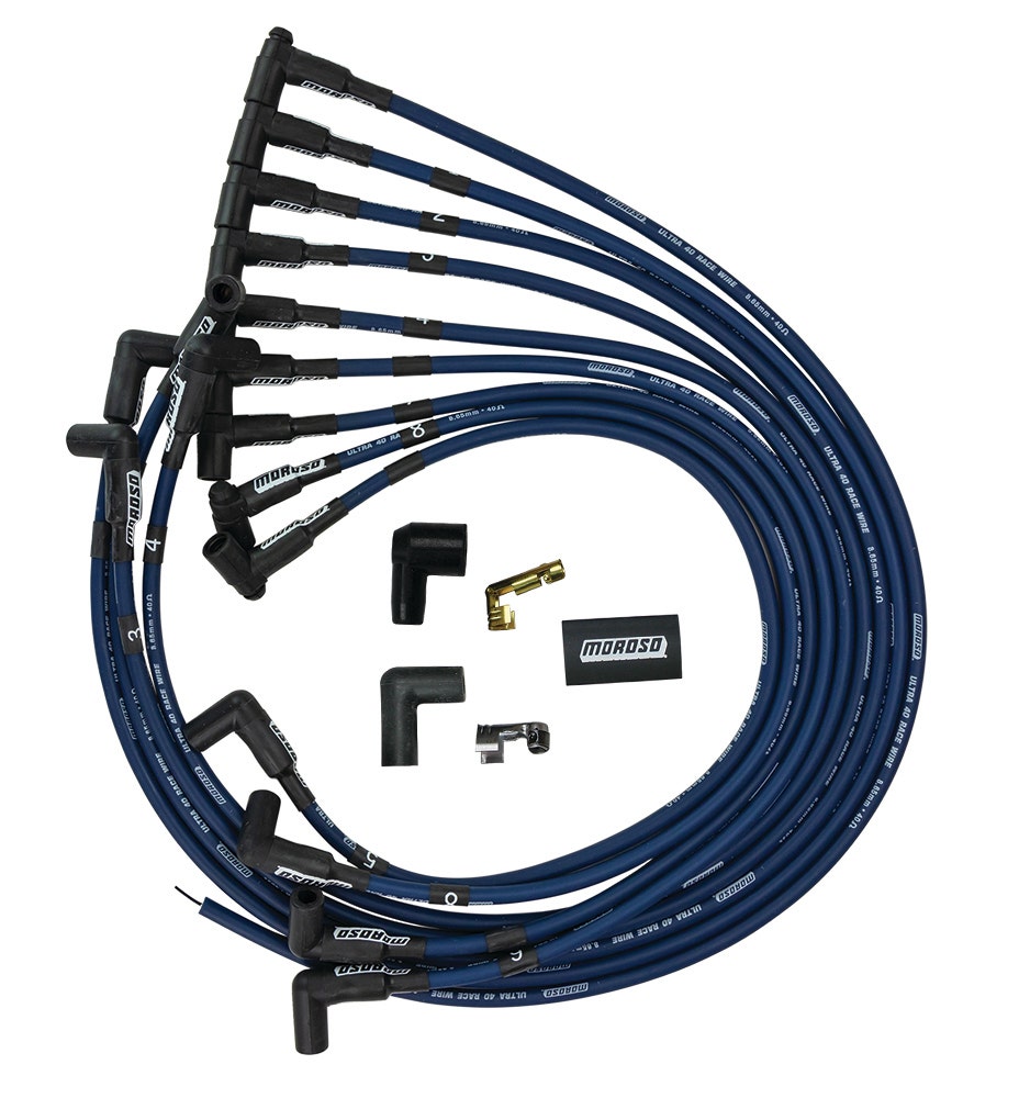 Ultra 40 Plug Wire Set - Blue Ultra 40 Plug Wire Set - Blue