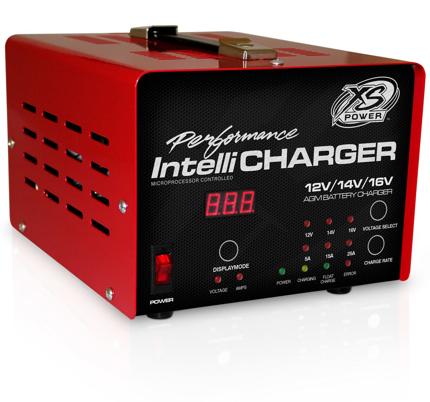 Xs Power 1005E 12/16V Battery Intellicharger With 110V/220V Input Xs Power