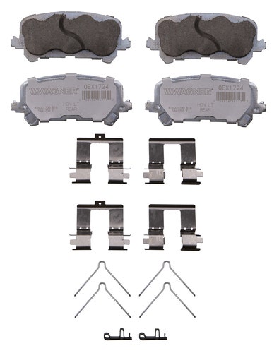 Wagner Brake Disc Brake Pad Set P/N:Oex1724  Disc Brake Pad Set P/N: