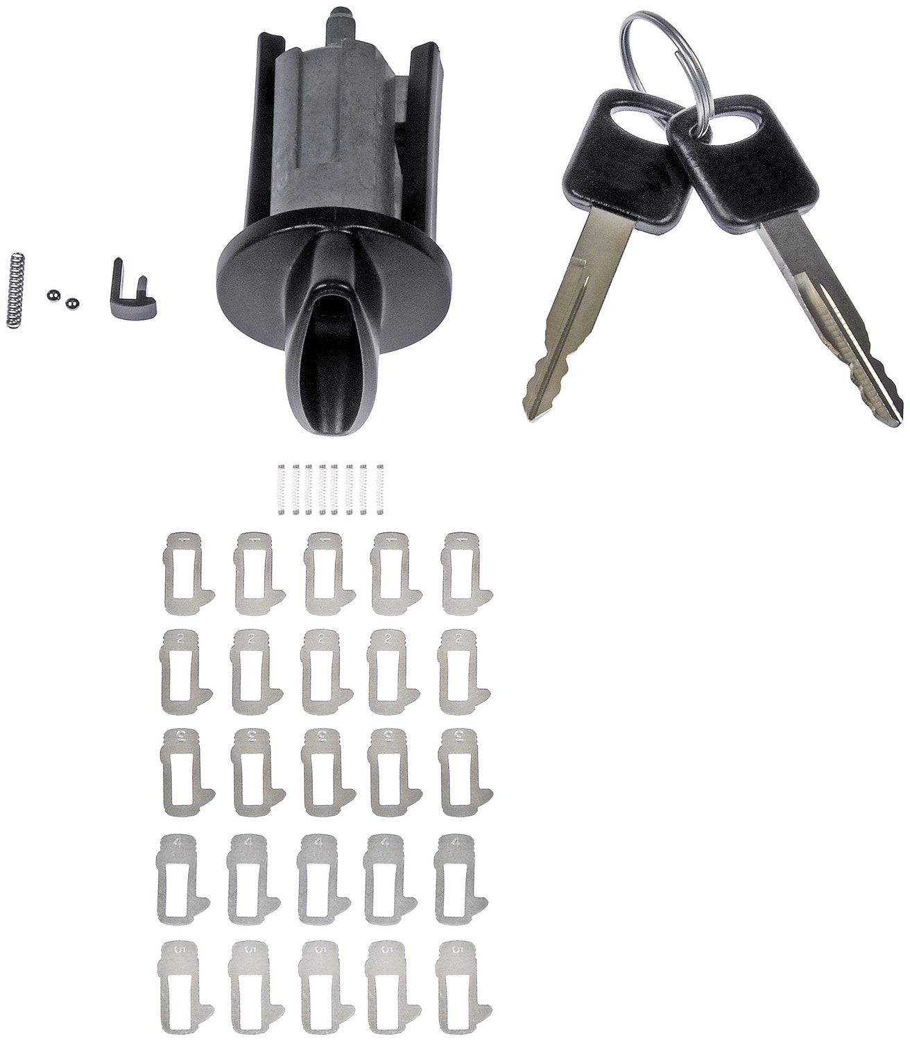 Dorman - Oe Solutions Ignition Lock Cylinder P/N:924-724 Body Switch & Relay