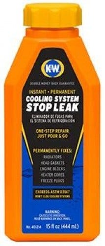 Crc K&W Instant Cooling System Stop Leak, 15 Fl Oz, (Pack Of 6), 401214X6  K&W