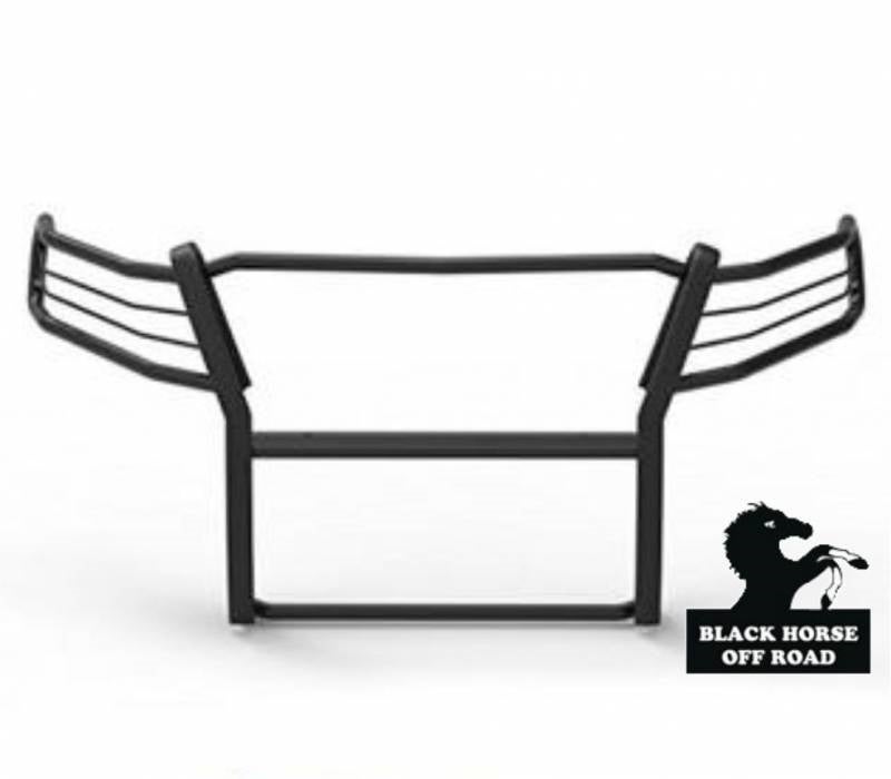Black Horse 17Gc15ma Black Grille Guard Compatible With 2015 2021 Chevrolet