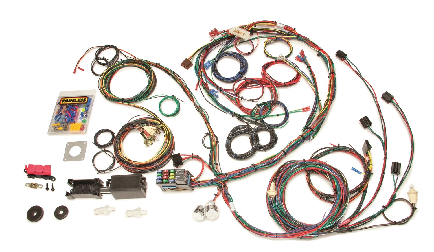 Painless Wiring 20122 22 Circuit Direct Fit Chassis Harness Fits 69-70 Mustang